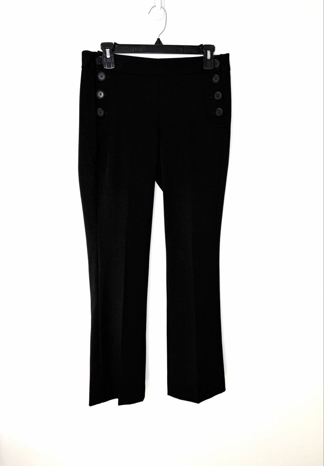 Express Women's Columnist Boot Mid Rise Dress Pants Sz 6s Classic Chic Career